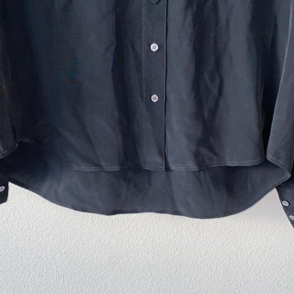 ❤️SOLD❤️J. Crew Blythe 100% Silk Blouse Button Dow - Picture 5 of 8